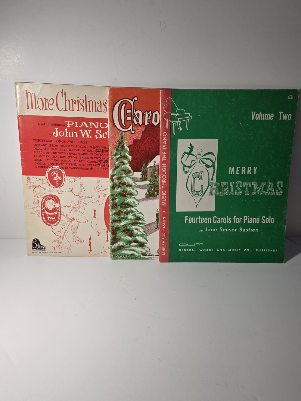 Merry Christmas Fourteen Carols for Piano Solo - Green